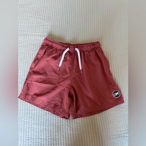 Men's Orange Cove Drawstring Shorts
